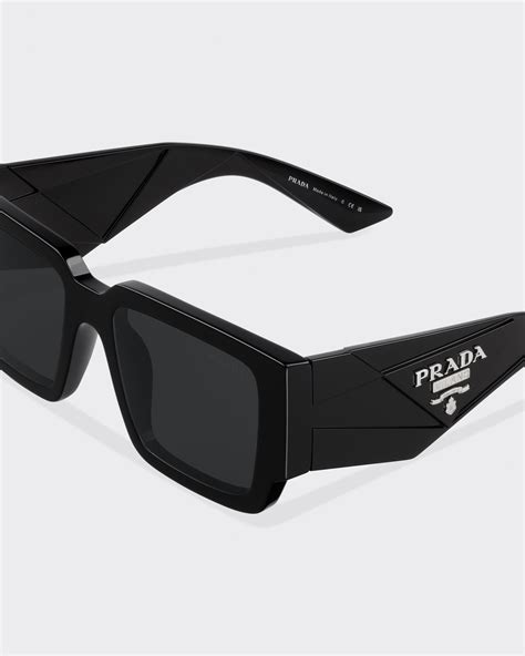 prada sunglasses spr 13 q|Slate Gray Lenses Prada Symbole Sunglasses .